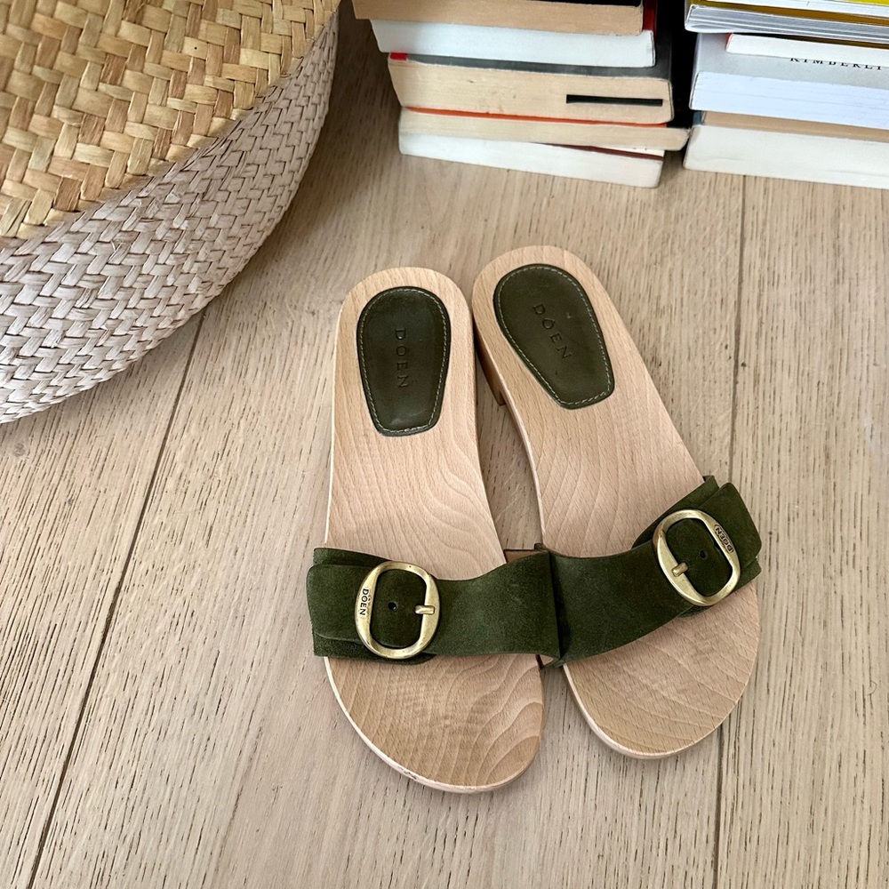 Dôen Marcata Sandals in Olive